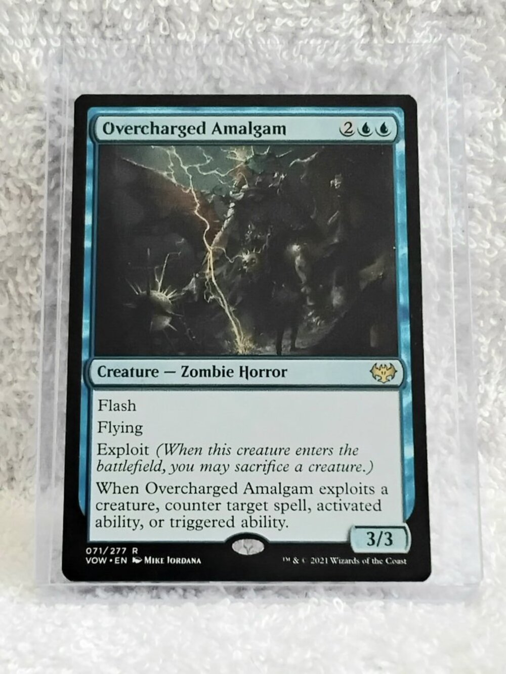 5/$20 Mint 2021 MTG Overcharged Amalgam Rare Card 071/277 Deckmaster!!